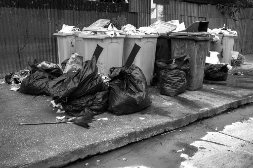 House clearance team at work in Morden