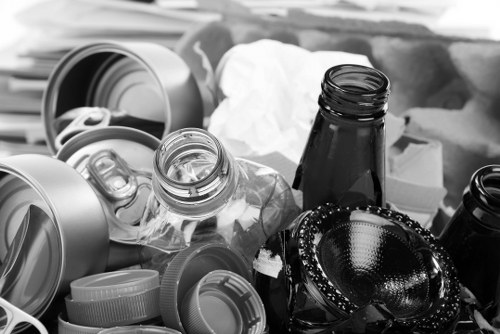 Business waste removal services in Morden