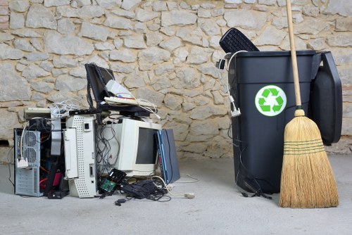 Clearing out household items efficiently